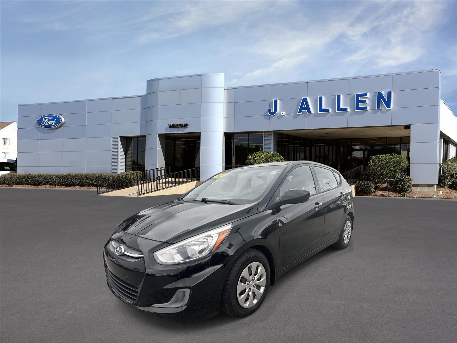 Ultra Black Pearl 2017 Hyundai Accent Hatchback Front-Wheel Drive Automatic