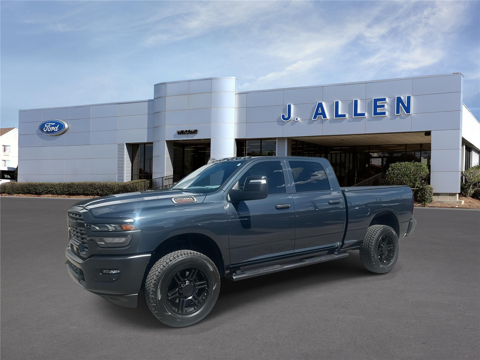 Forged Blue Metallic 2025 RAM 2500 Pickup Truck Four-Wheel Drive 8-Speed Automatic