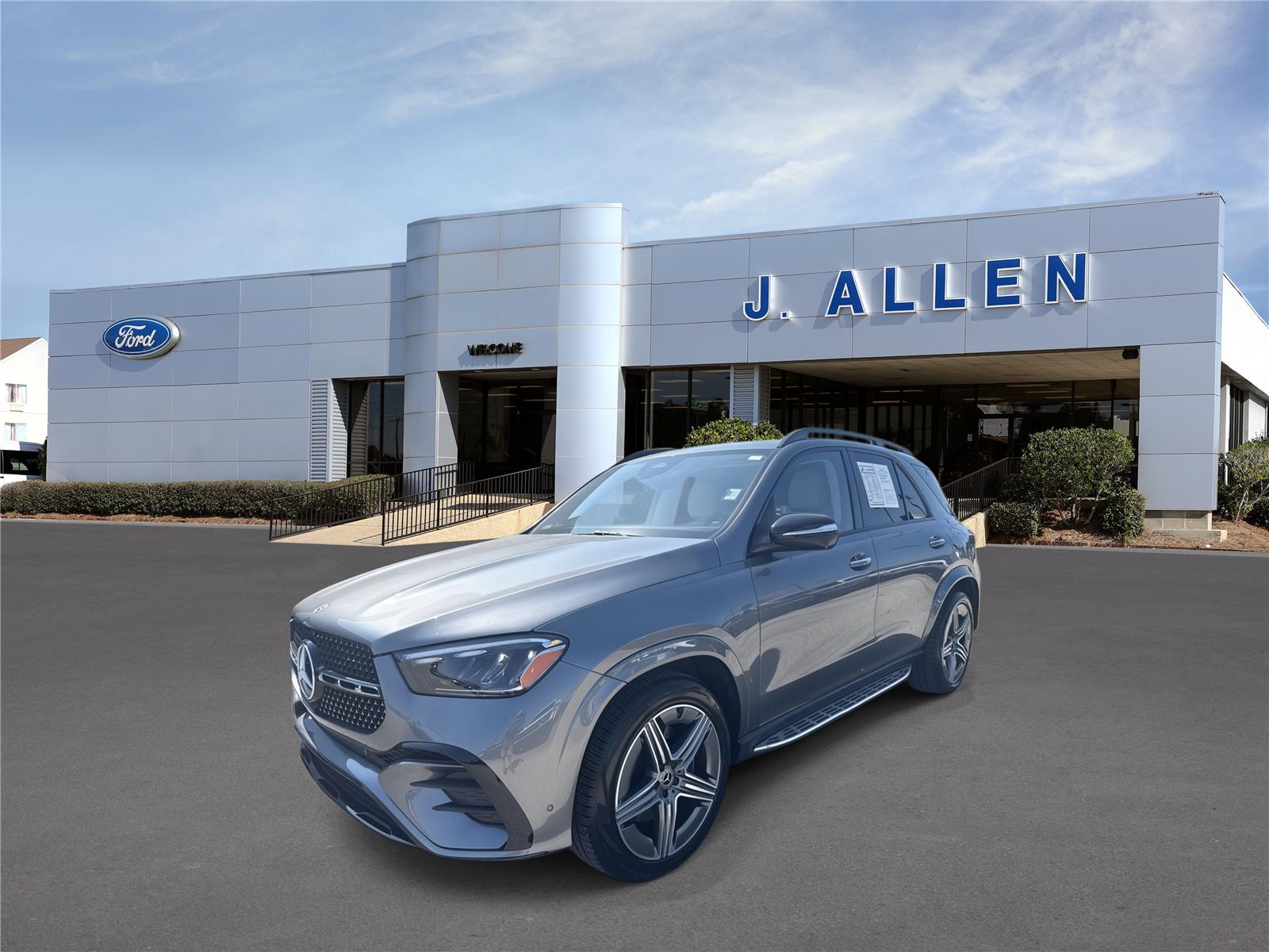 Gray (Selenite Grey Metallic) 2024 Mercedes-Benz GLE SUV / Crossover All-Wheel Drive Automatic
