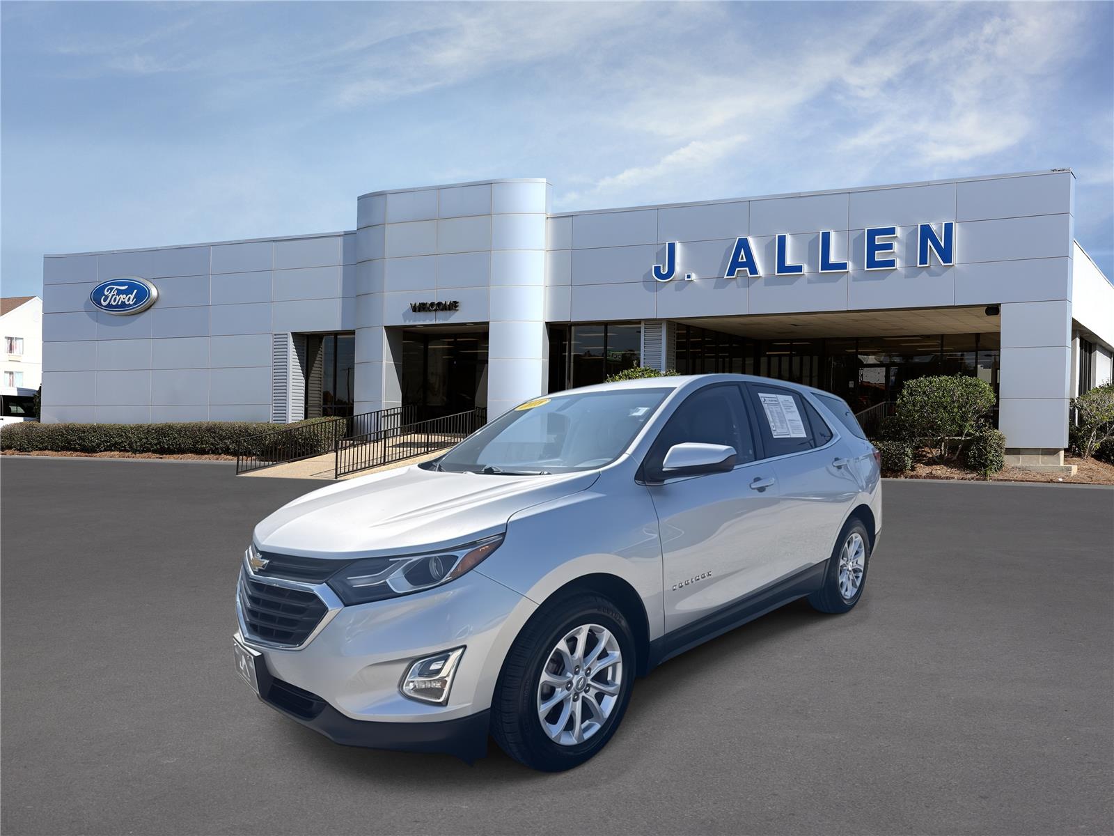 Silver Ice Metallic 2018 Chevrolet Equinox SUV / Crossover Front-Wheel Drive 6-Speed Automatic Overdrive