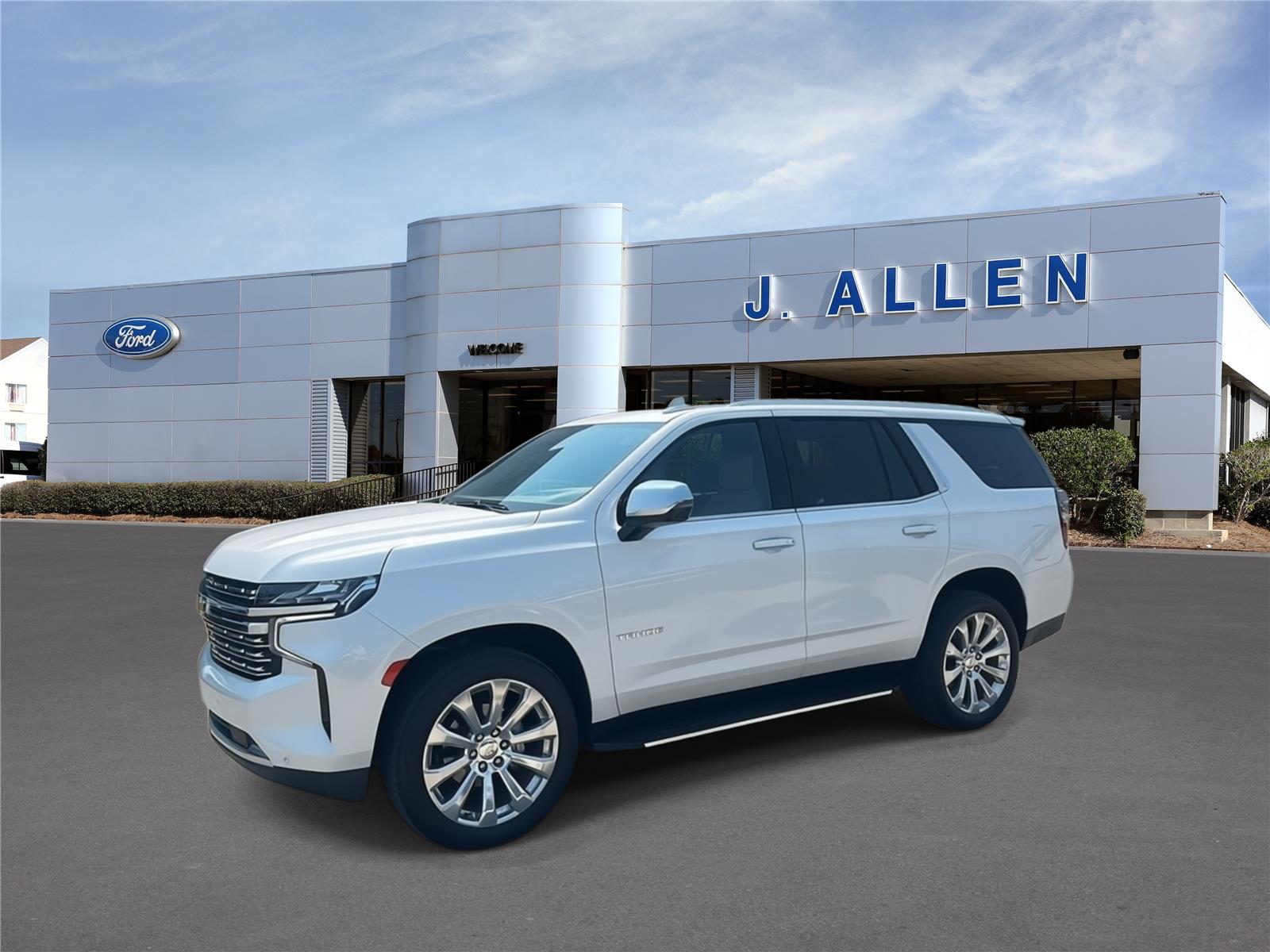 Summit White 2023 Chevrolet Tahoe SUV / Crossover Four-Wheel Drive Automatic