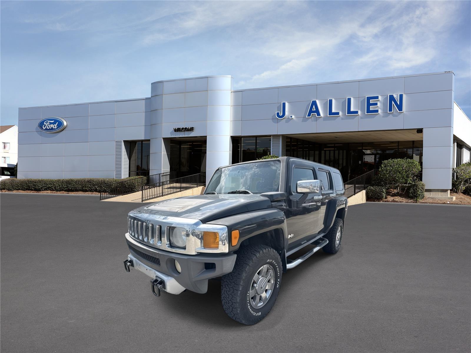 Black 2009 Hummer H3 SUV / Crossover 4-Speed Automatic