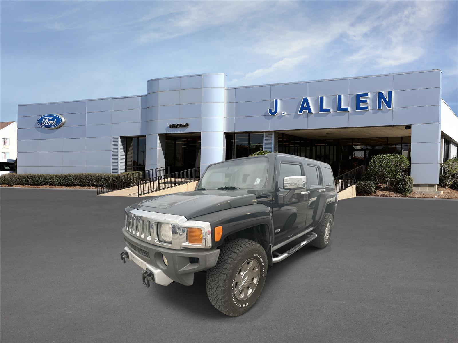Black 2009 Hummer H3 SUV / Crossover 4-Speed Automatic