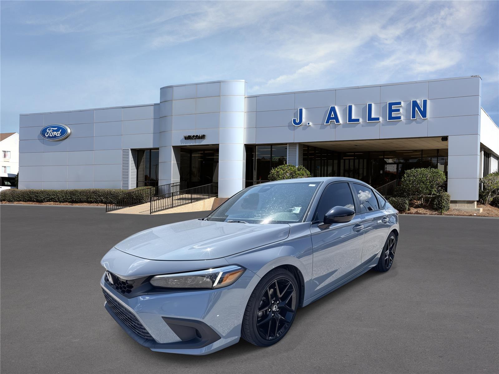 Sonic Gray Pearl 2023 Honda Civic Hatchback Hatchback Front-Wheel Drive Continuously Variable Transmission