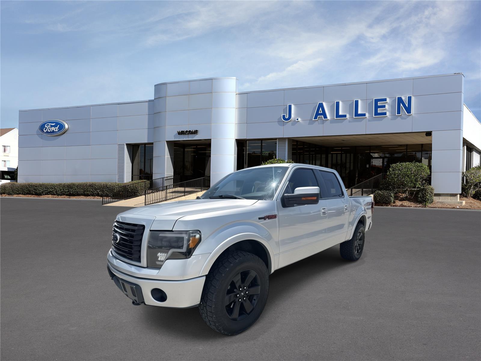 Ingot Silver Metallic 2012 Ford F-150 Pickup Truck Four-Wheel Drive 6-Speed Automatic