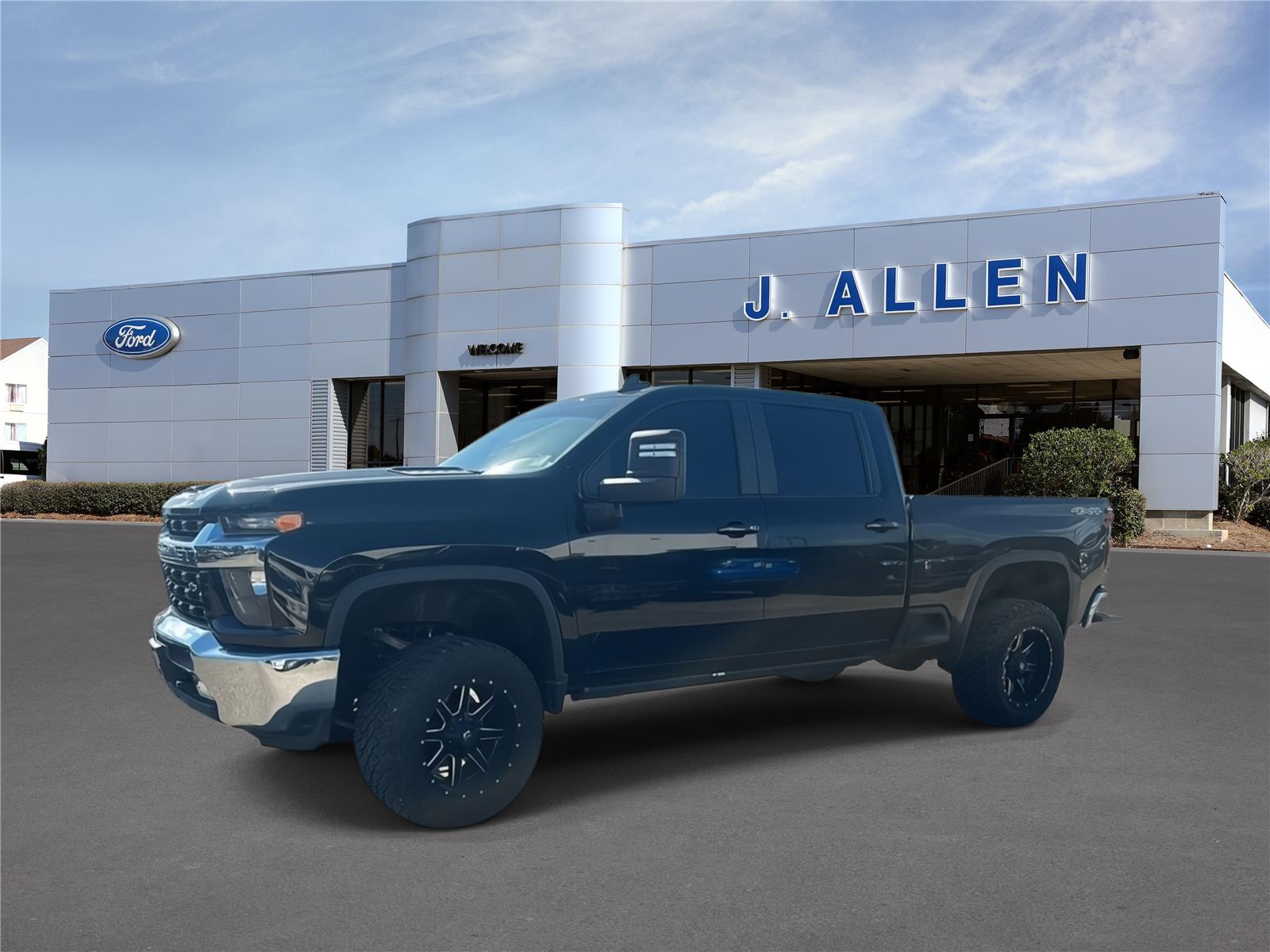 Black 2022 Chevrolet Silverado 2500HD Pickup Truck Four-Wheel Drive 6-Speed Automatic