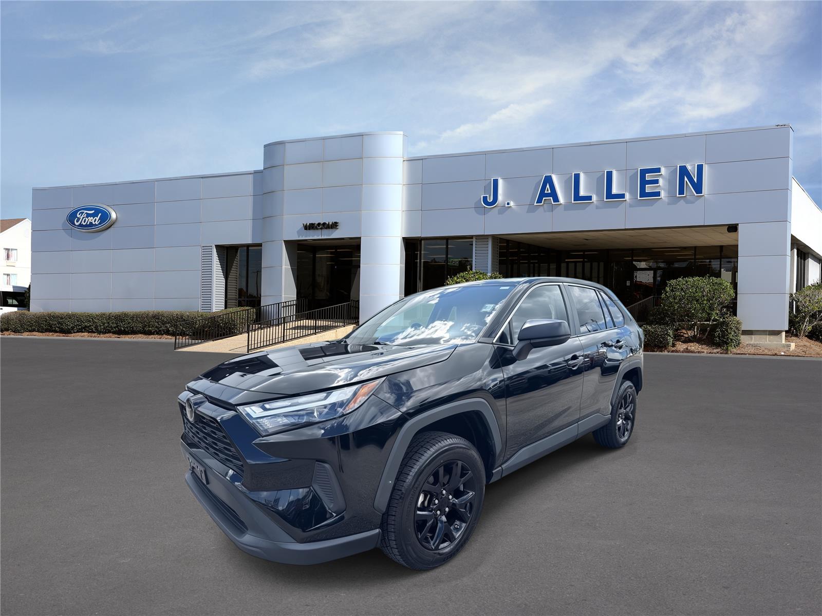Midnight Black Metallic 2024 Toyota RAV4 SUV / Crossover Front-Wheel Drive 8-Speed Automatic