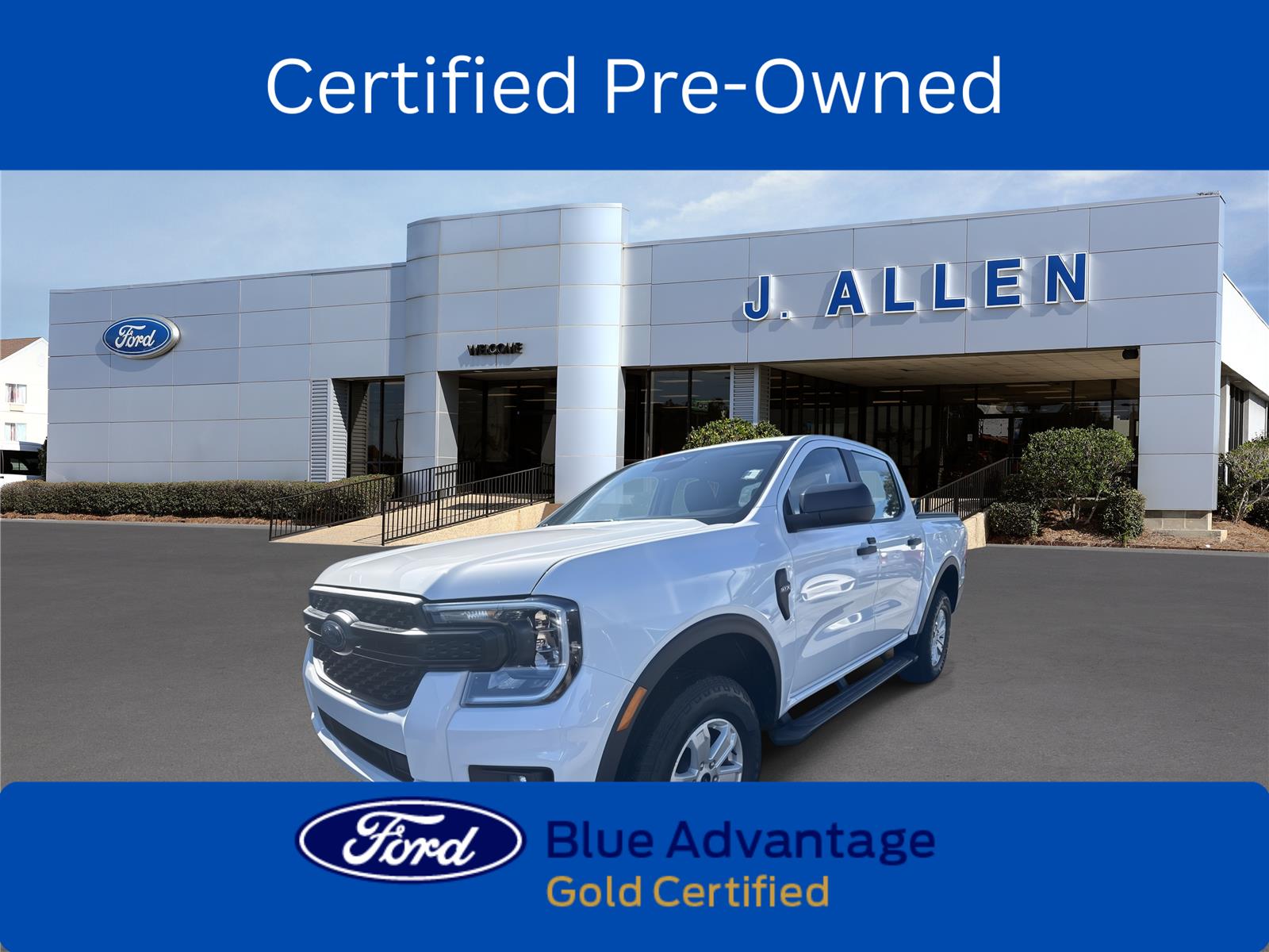 Oxford White 2025 Ford Ranger Pickup Truck 4X2 Automatic
