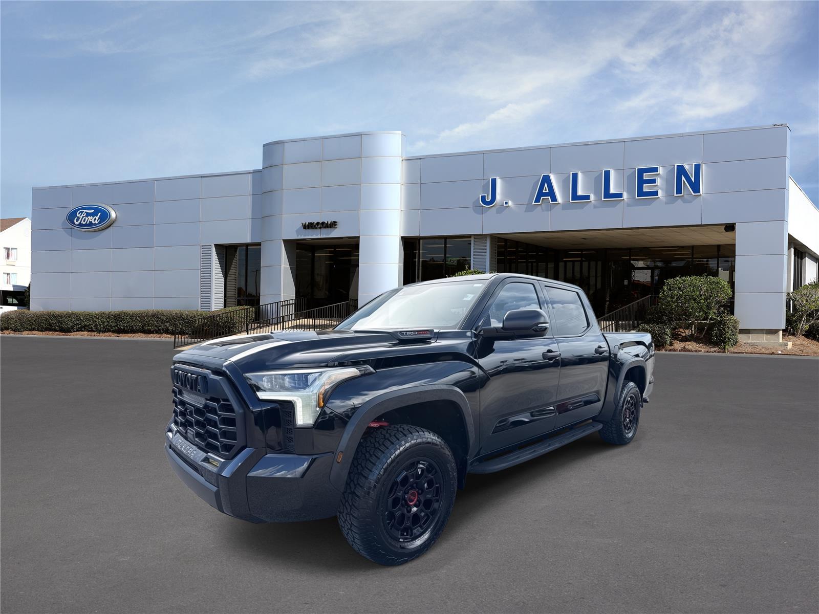 Midnight Black Metallic 2026 Toyota Tundra Hybrid Pickup Truck Four-Wheel Drive Automatic