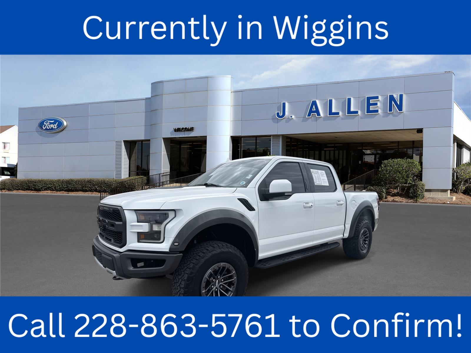 Oxford White 2019 Ford F-150 Pickup Truck Four-Wheel Drive Automatic
