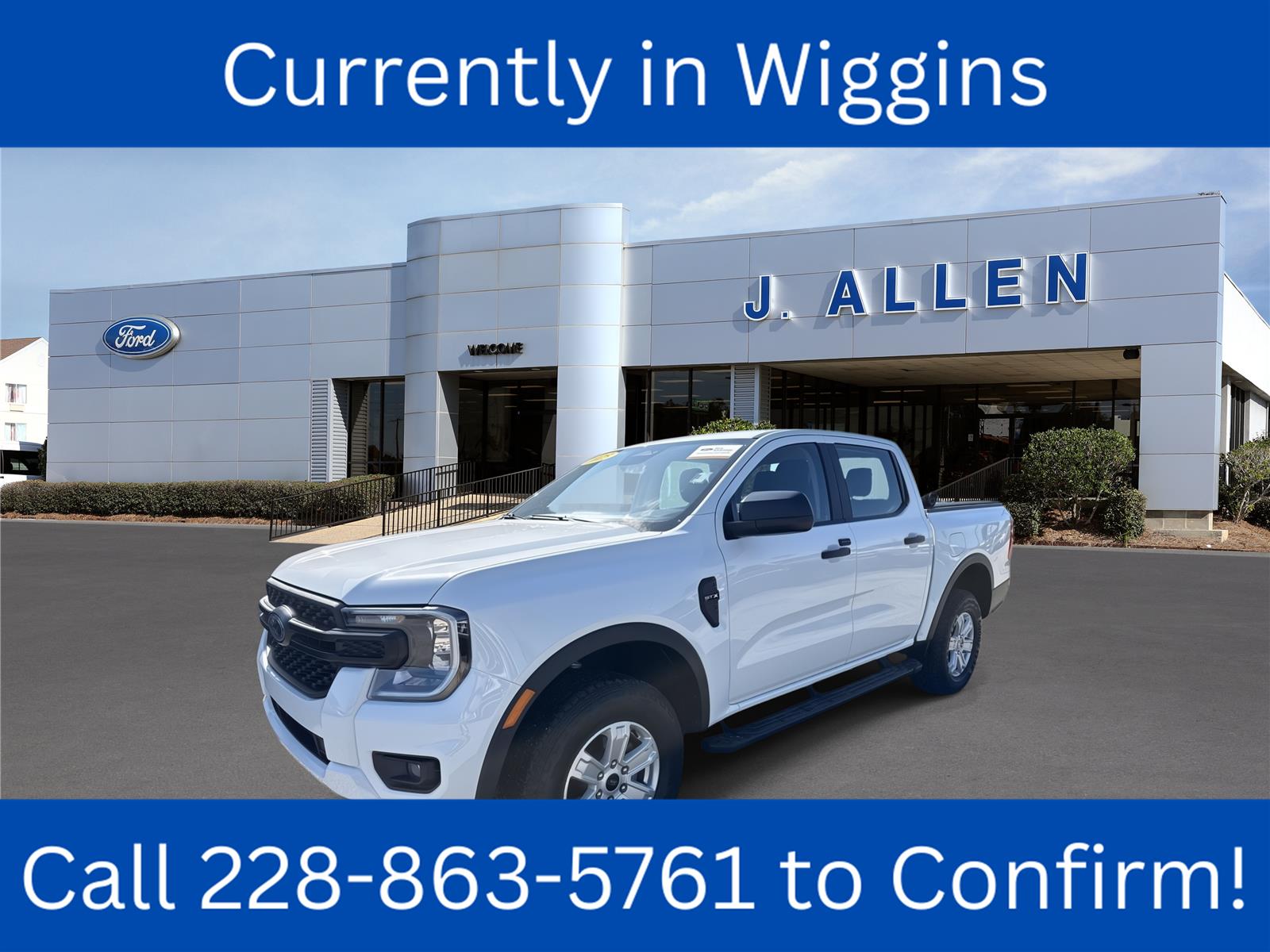 Oxford White 2025 Ford Ranger Pickup Truck 4X2 Automatic