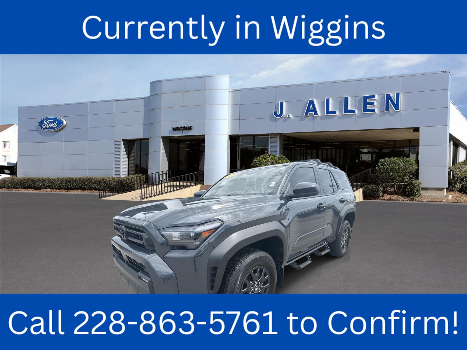Underground 2025 Toyota 4Runner SUV / Crossover 4X2 8-Speed Automatic