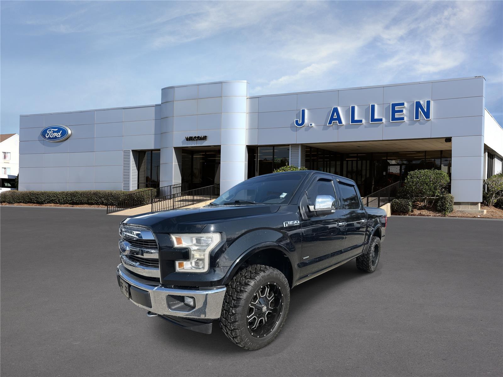Shadow Black 2017 Ford F-150 Pickup Truck Four-Wheel Drive Automatic