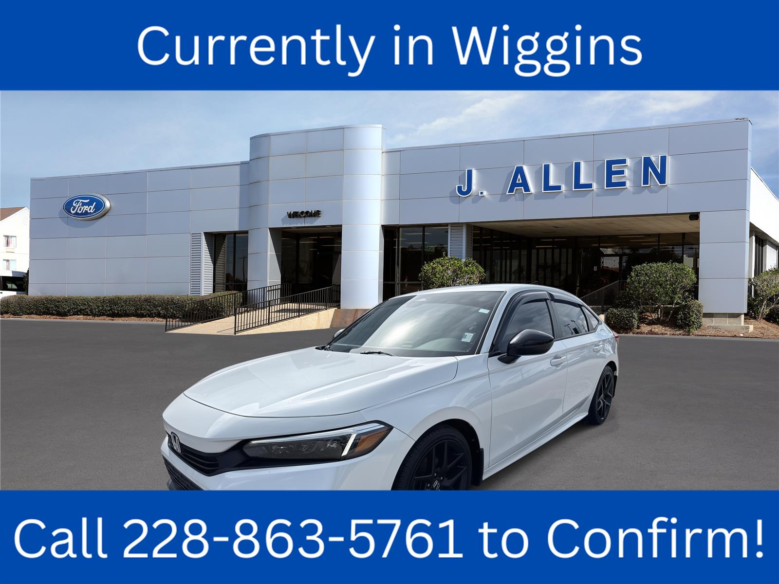 Platinum White Pearl 2022 Honda Civic Sedan Front-Wheel Drive 7-Speed CVT
