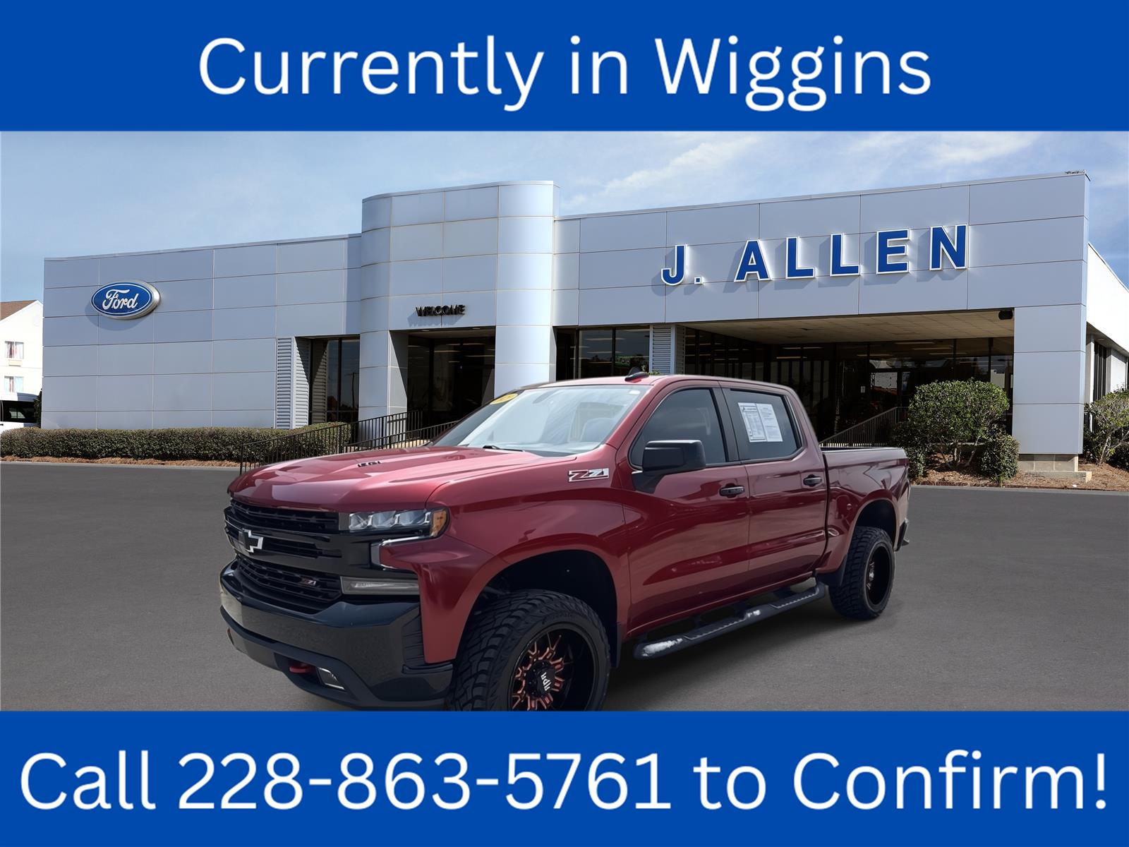Cherry Red Tintcoat 2021 Chevrolet Silverado 1500 Pickup Truck Four-Wheel Drive Automatic