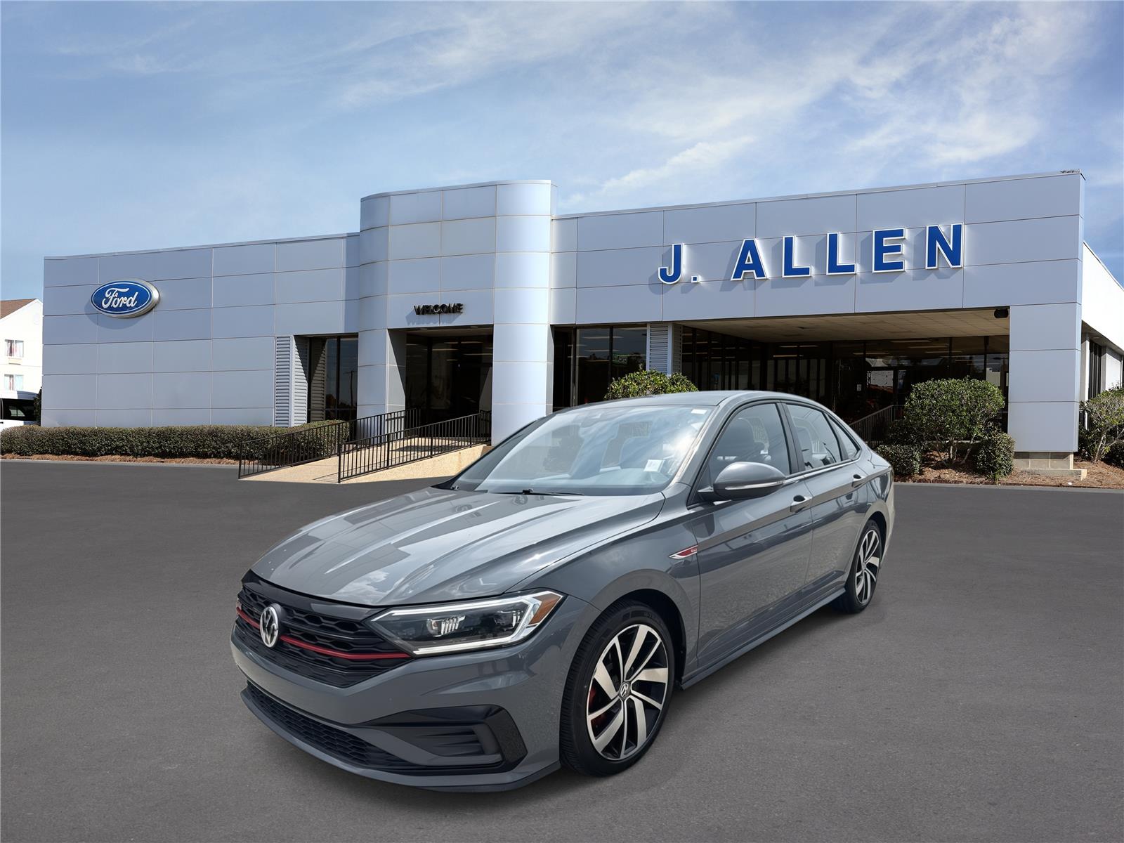 Pure Gray w/Black Roof 2021 Volkswagen Jetta GLI Sedan Front-Wheel Drive Automatic
