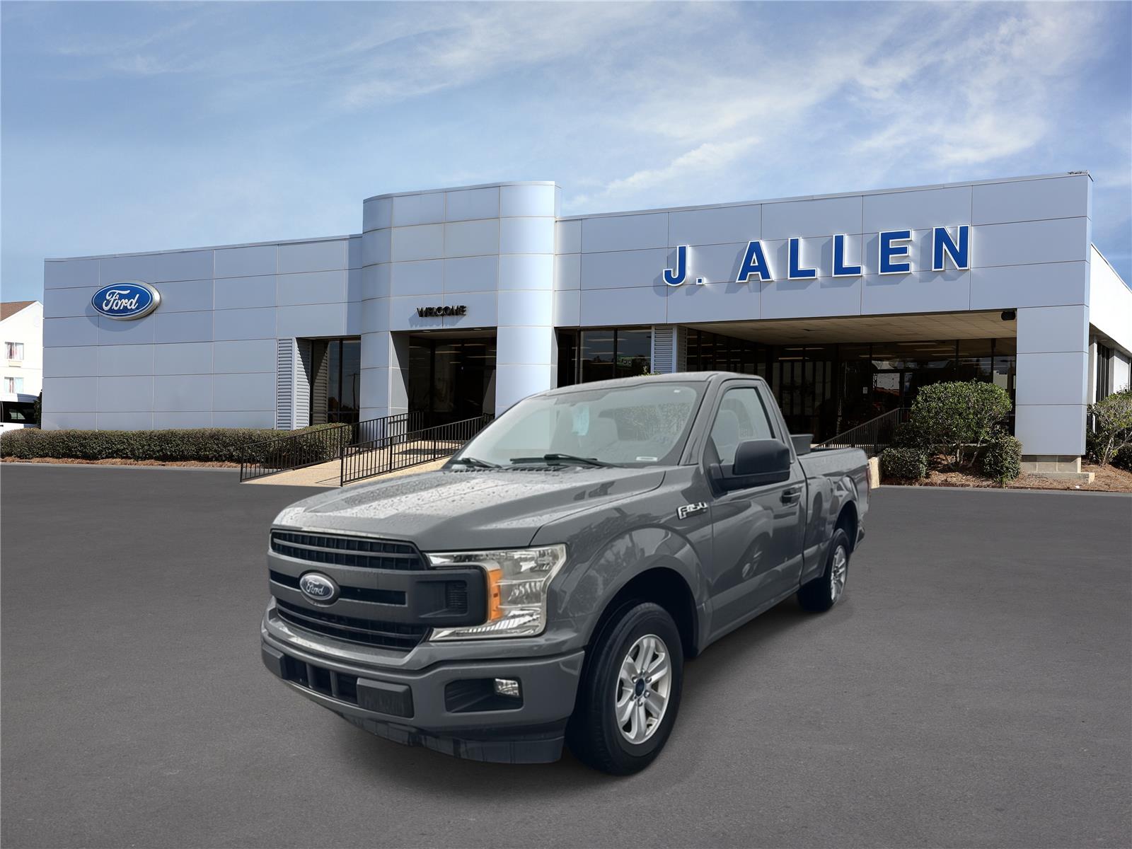 Gray (Lead Foot) 2018 Ford F-150 Pickup Truck 4X2 Automatic