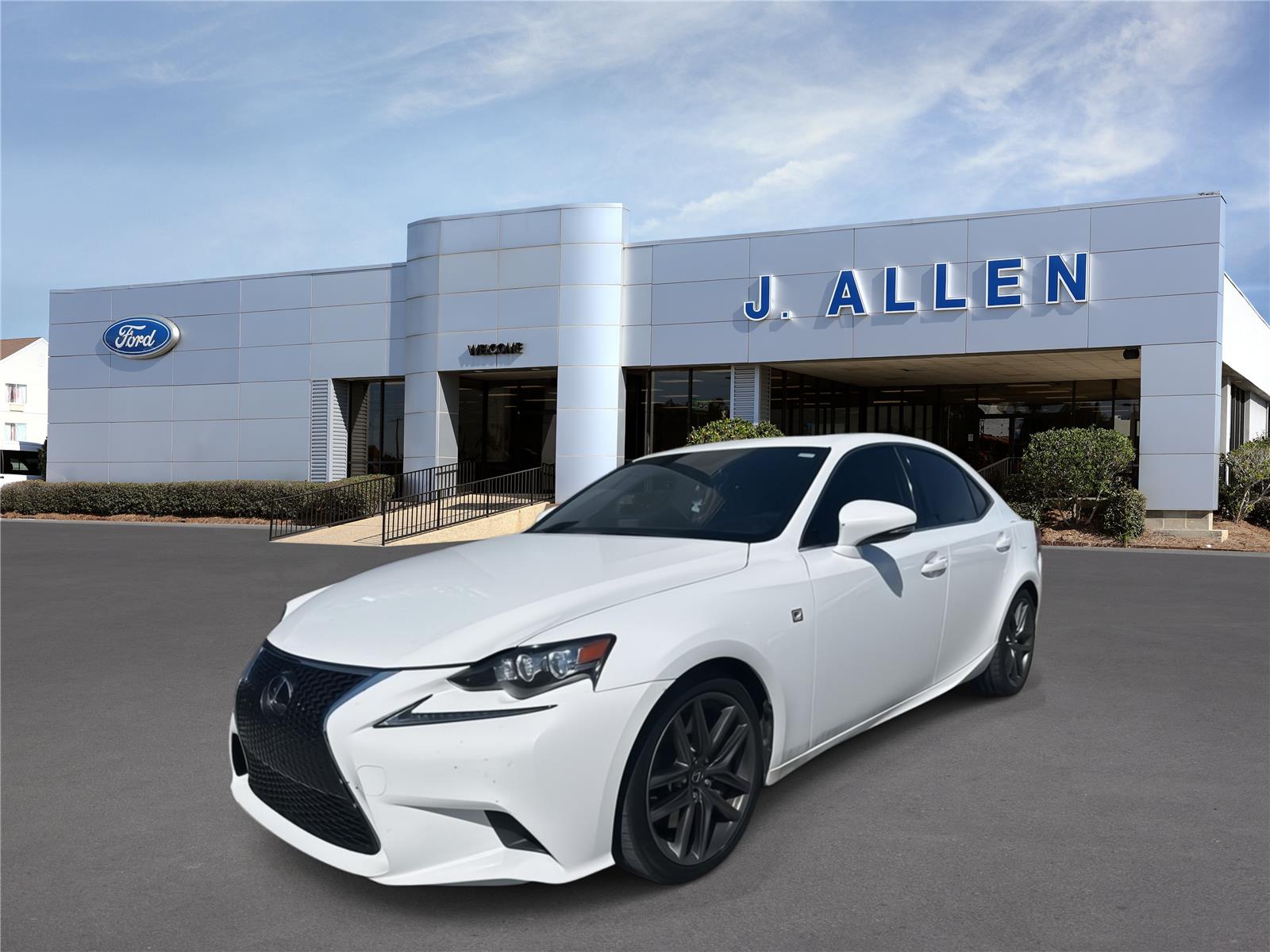 Ultra White 2015 Lexus IS Sedan All-Wheel Drive Automatic