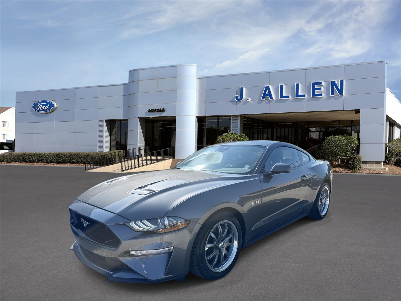 Carbonized Gray 2022 Ford Mustang Coupe Rear-Wheel Drive Automatic