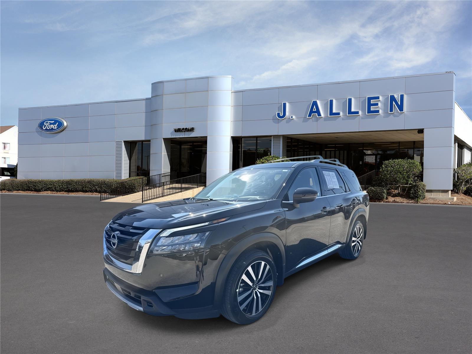 Super Black 2025 Nissan Pathfinder SUV / Crossover All-Wheel Drive Automatic