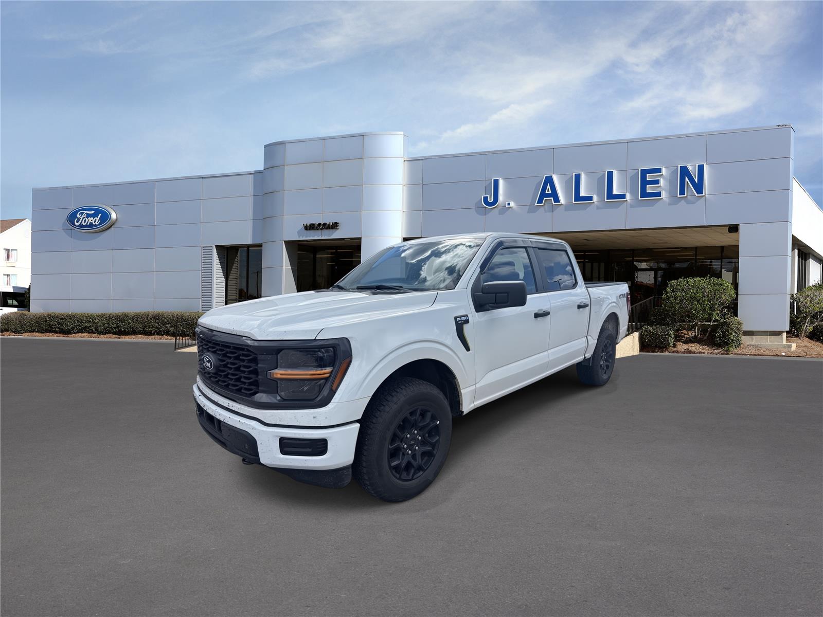 Oxford White 2025 Ford F-150 Pickup Truck Four-Wheel Drive Automatic