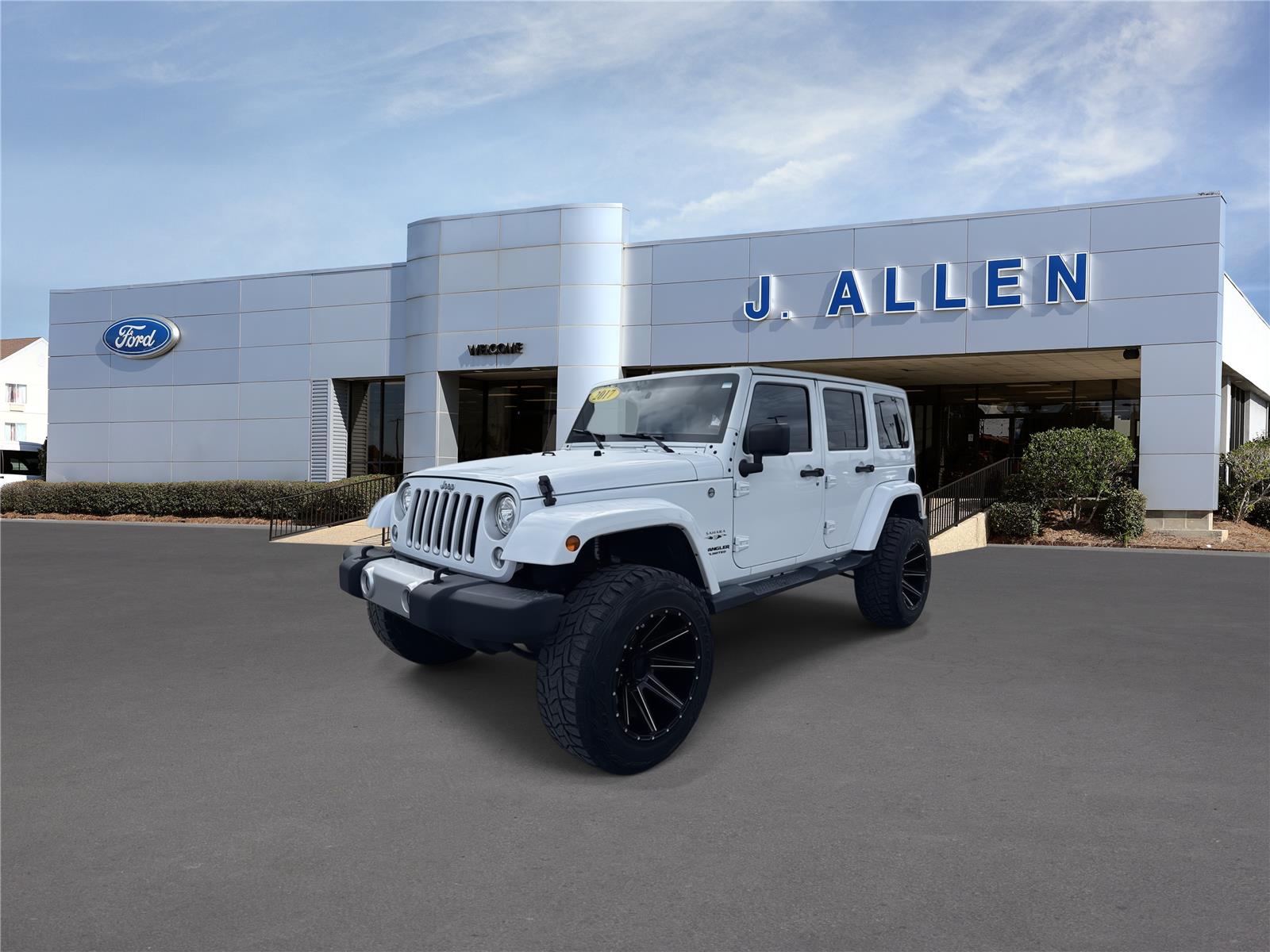 Bright White Clearcoat 2017 Jeep Wrangler SUV / Crossover Four-Wheel Drive 5-Speed Automatic
