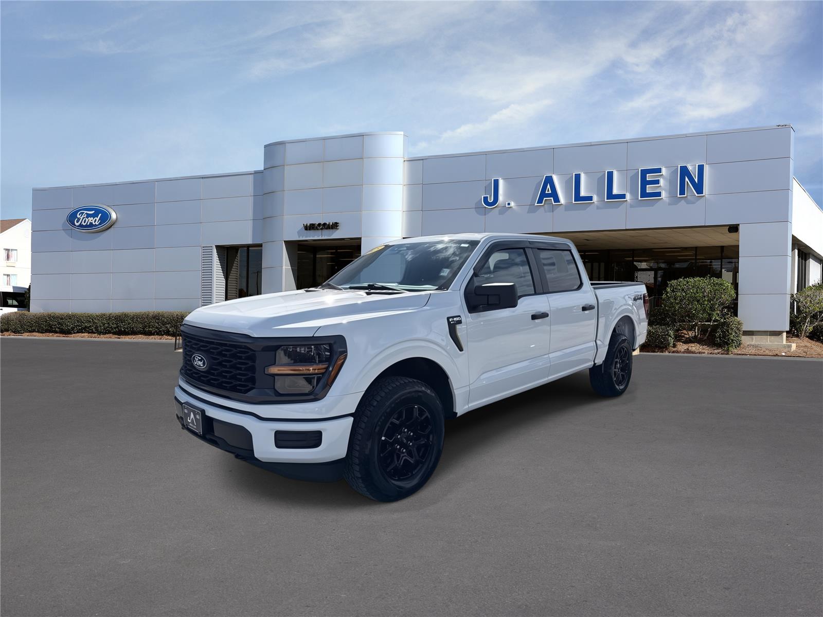 Oxford White 2025 Ford F-150 Pickup Truck Four-Wheel Drive Automatic