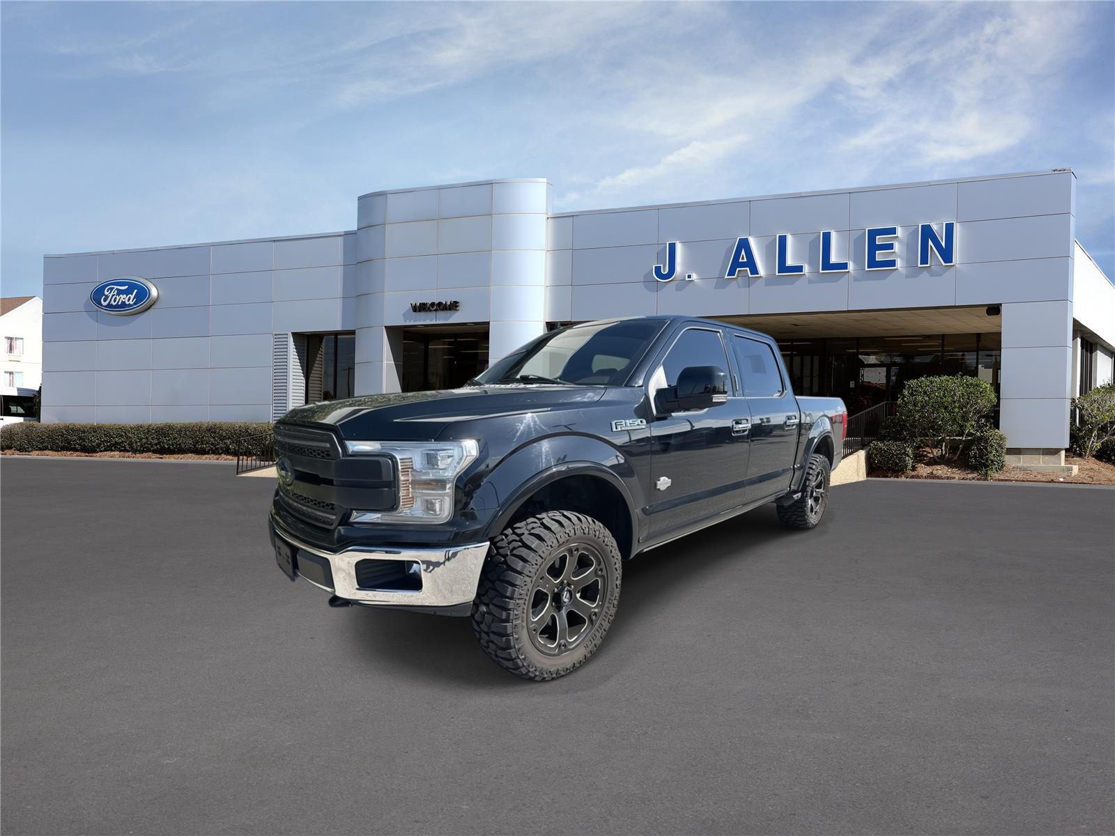 Shadow Black 2018 Ford F-150 Pickup Truck Four-Wheel Drive Automatic
