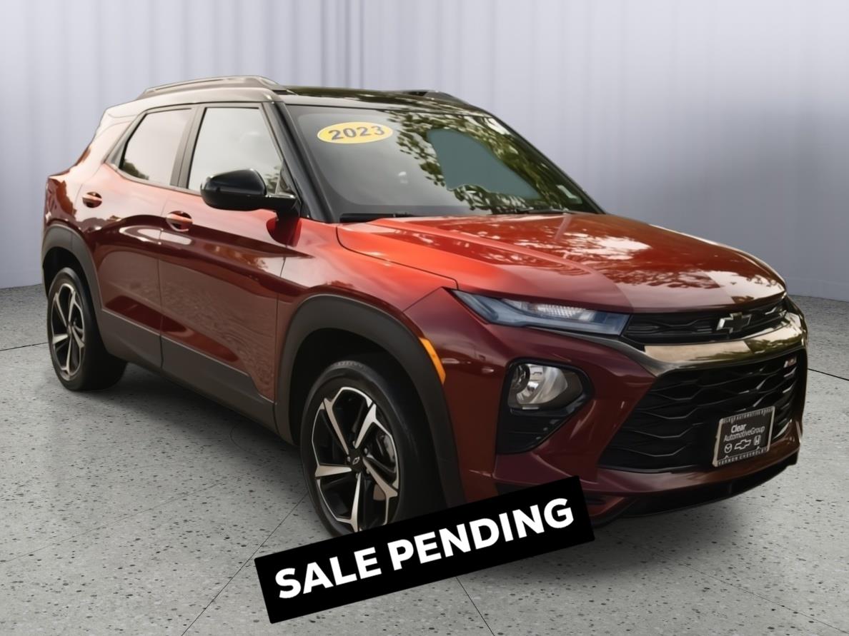 Red (Crimson Metallic) 2023 Chevrolet Trailblazer SUV / Crossover Four-Wheel Drive 9-Speed Automatic