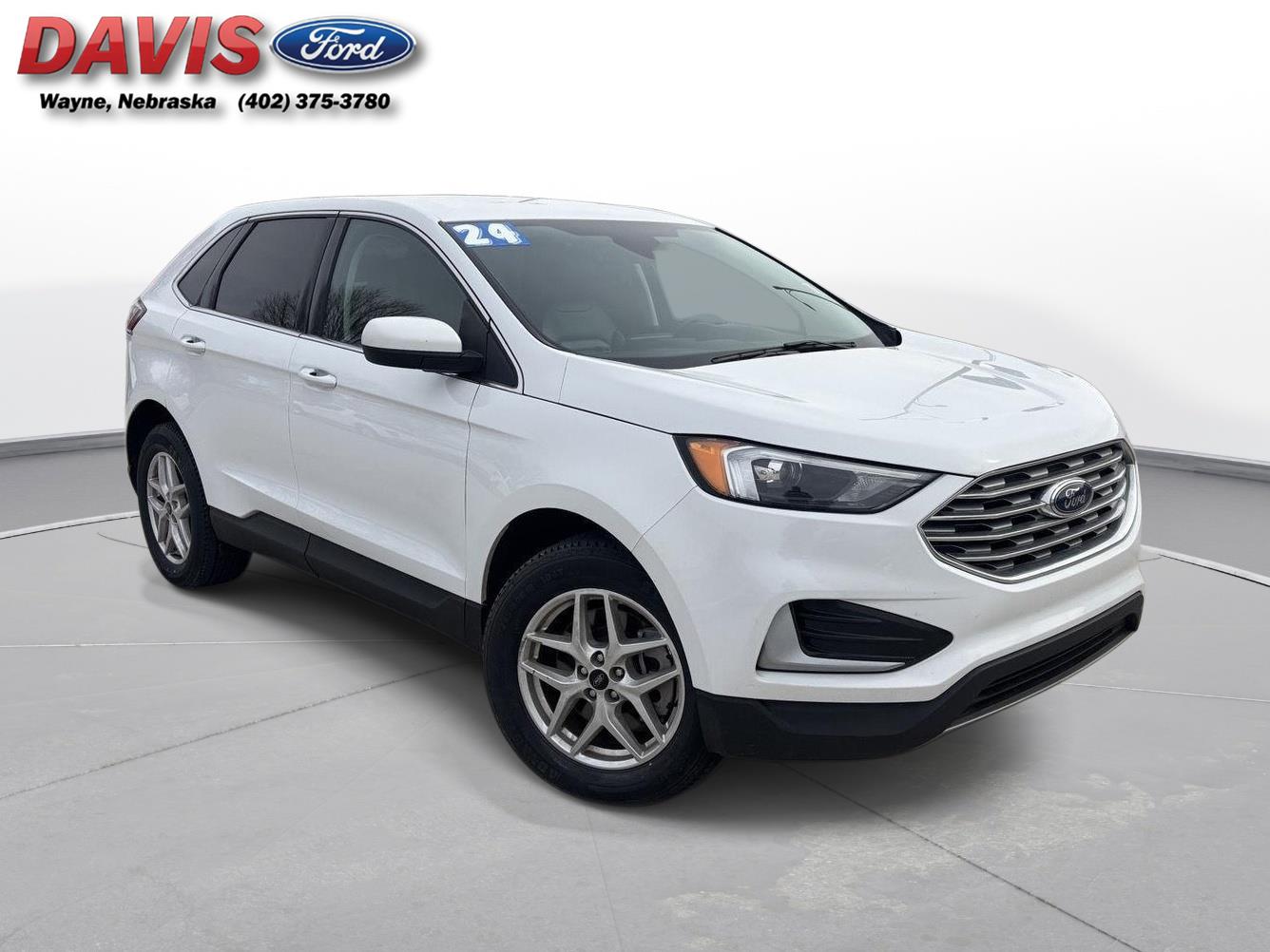 Oxford White 2024 Ford Edge SEL AWD SUV / Crossover All-Wheel Drive 8-Speed Automatic