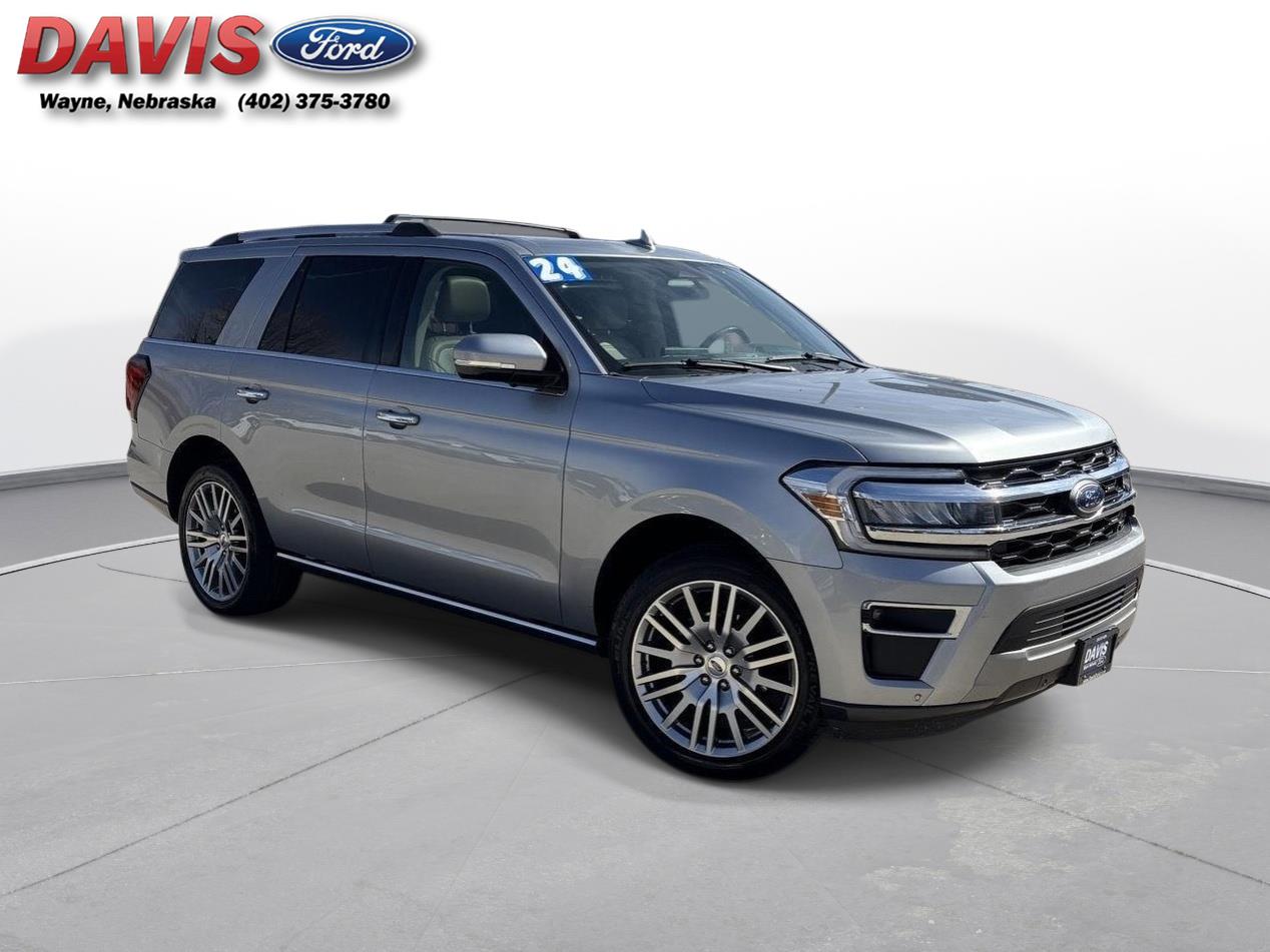 Iconic Silver 2024 Ford Expedition Limited 4WD SUV / Crossover Four-Wheel Drive Automatic