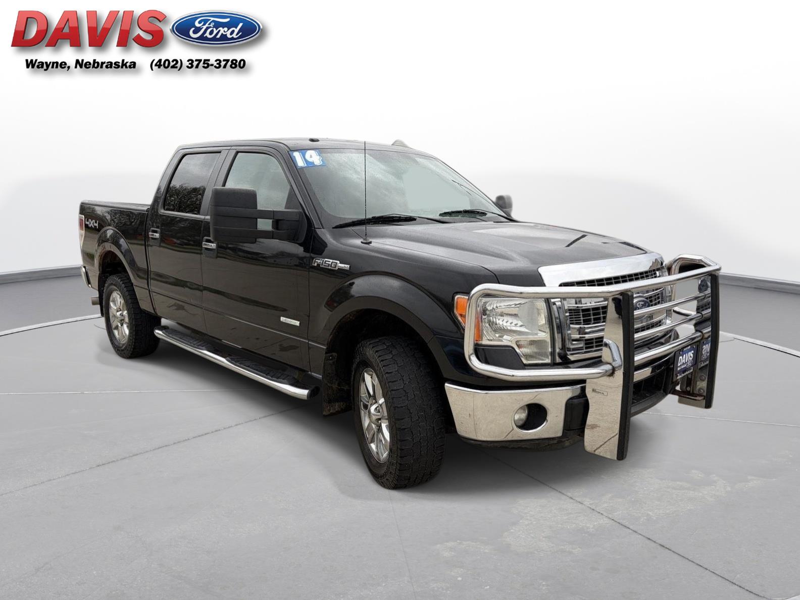 Tuxedo Black Metallic 2014 Ford F-150 XLT SuperCrew 4WD Pickup Truck Four-Wheel Drive 6-Speed Automatic