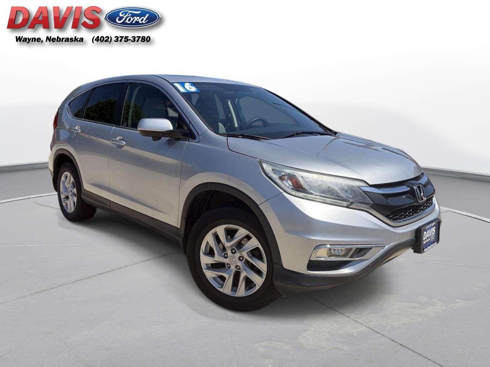 Alabaster Silver Metallic 2016 Honda CR-V EX AWD SUV / Crossover All-Wheel Drive Continuously Variable Transmission