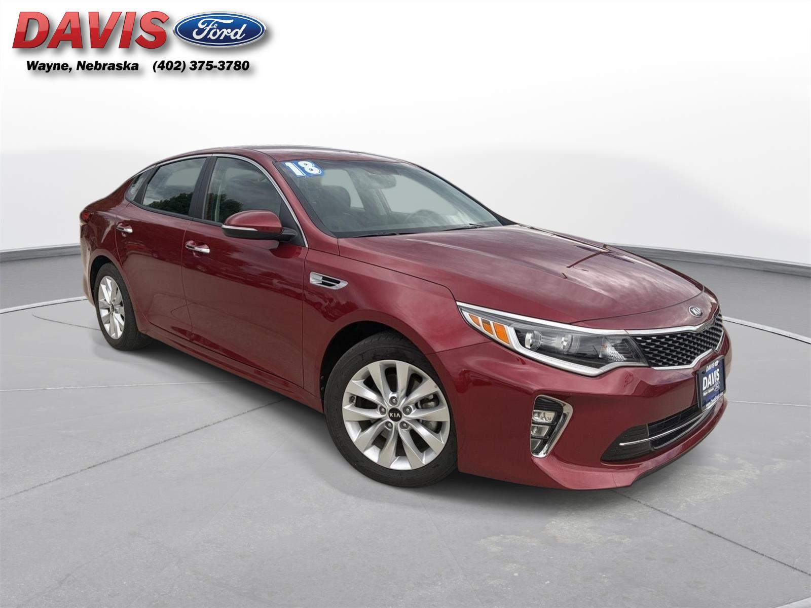 Remington Red 2018 Kia Optima S Sedan Front-Wheel Drive 6-Speed Automatic