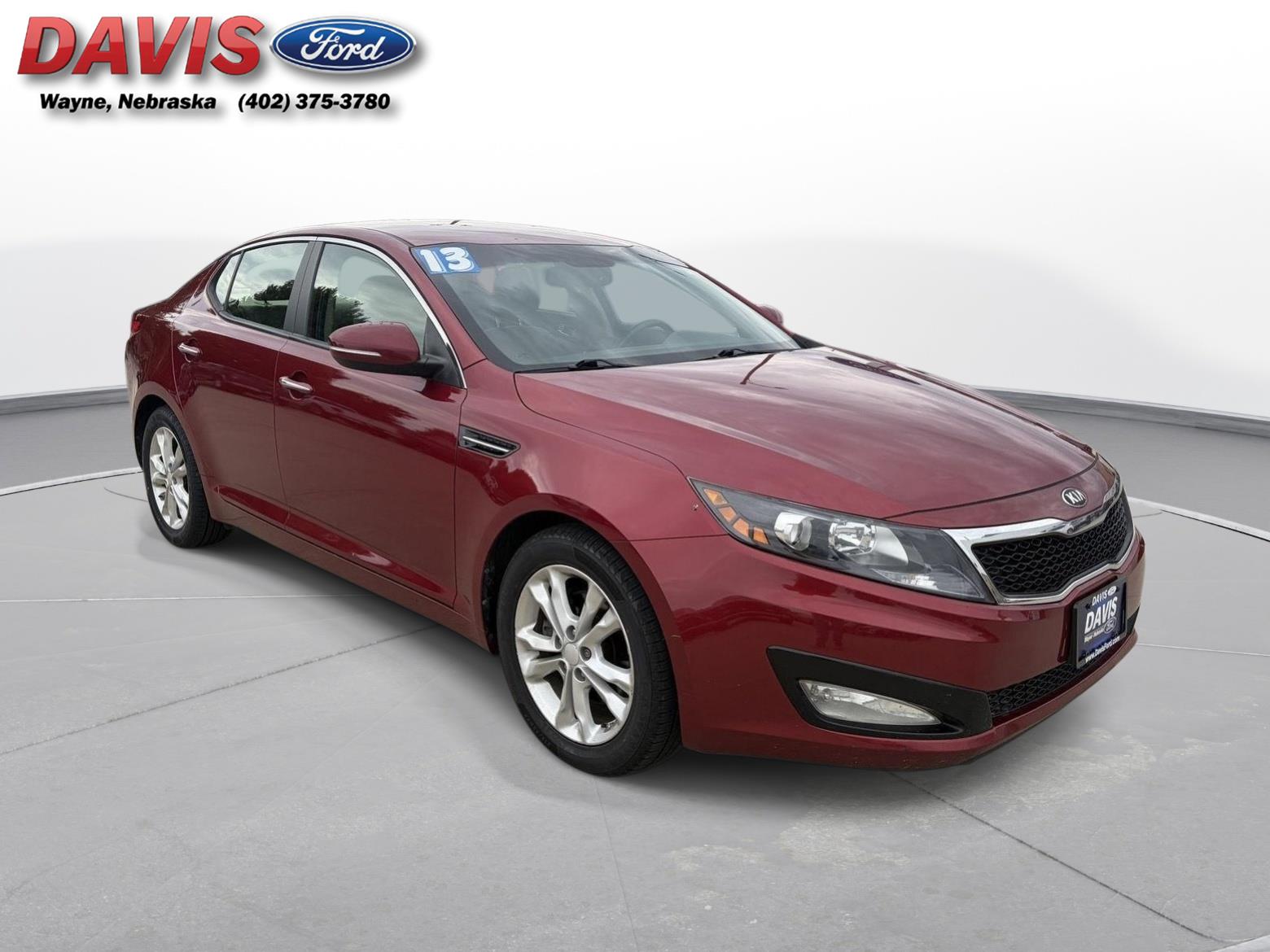 Remington Red 2013 Kia Optima Sedan Front-Wheel Drive 6-Speed Automatic