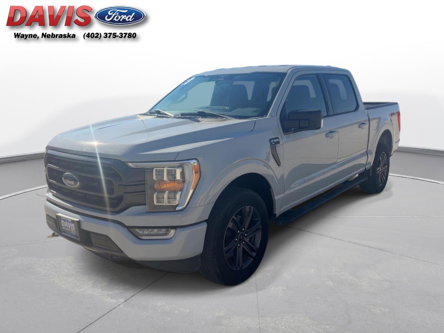 Avalanche Gray 2023 Ford F-150 Pickup Truck Four-Wheel Drive Automatic