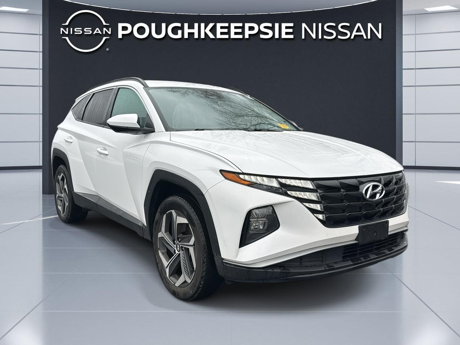 White Pearl 2024 Hyundai Tucson SEL Fleet AWD SUV / Crossover All-Wheel Drive Automatic