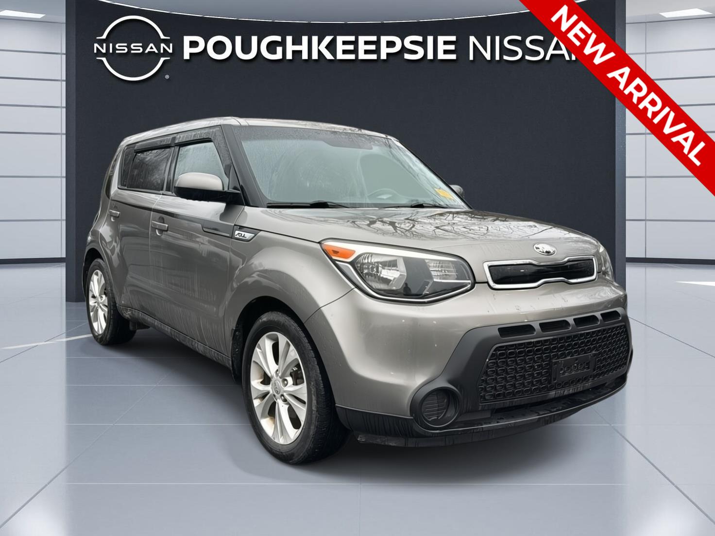 Titanium Gray 2015 Kia Soul + Wagon Front-Wheel Drive 6-Speed Automatic