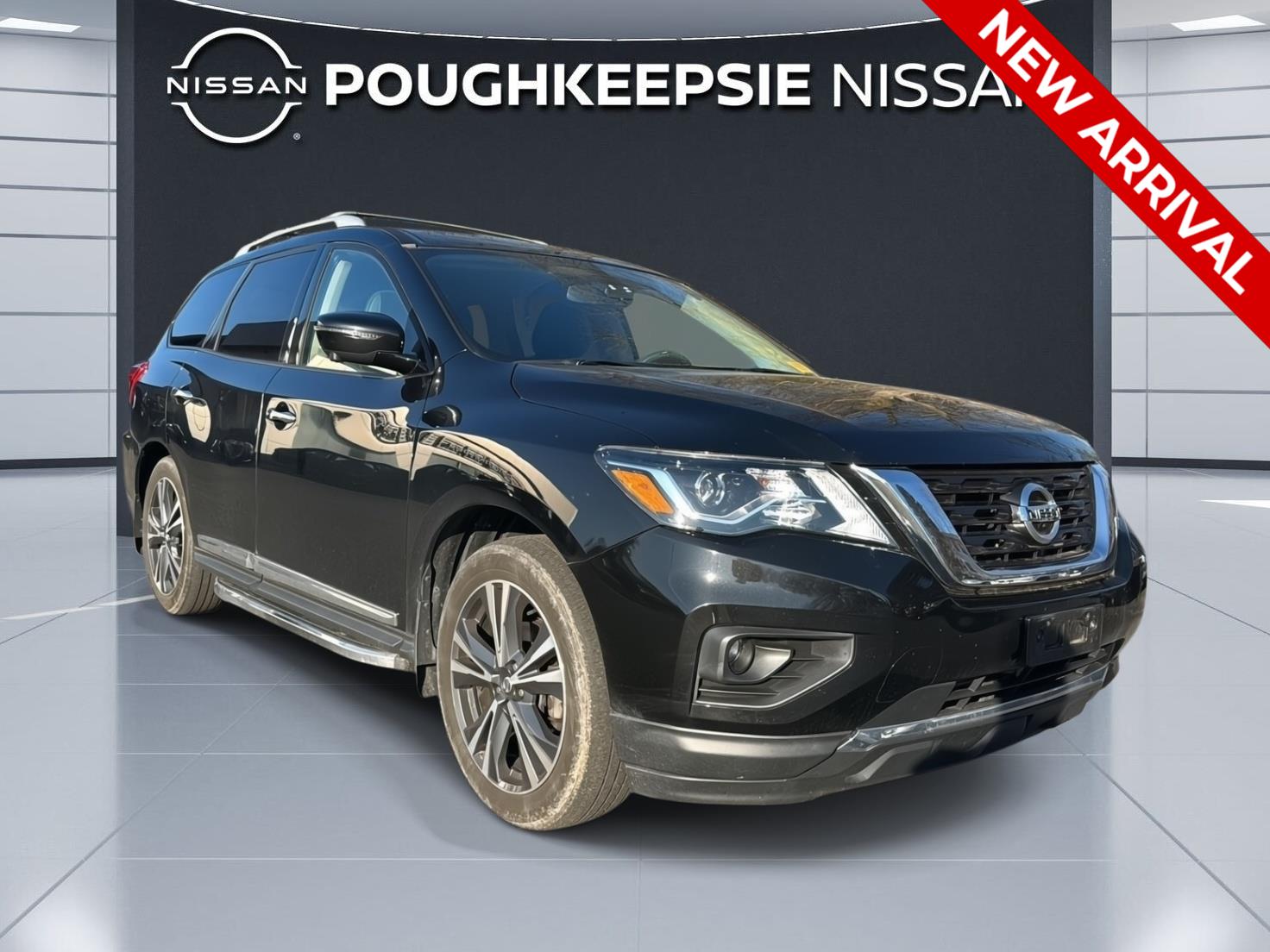 Gray (Magnetic Black Pearl) 2019 Nissan Pathfinder Platinum 4WD SUV / Crossover Four-Wheel Drive Continuously Variable Transmission
