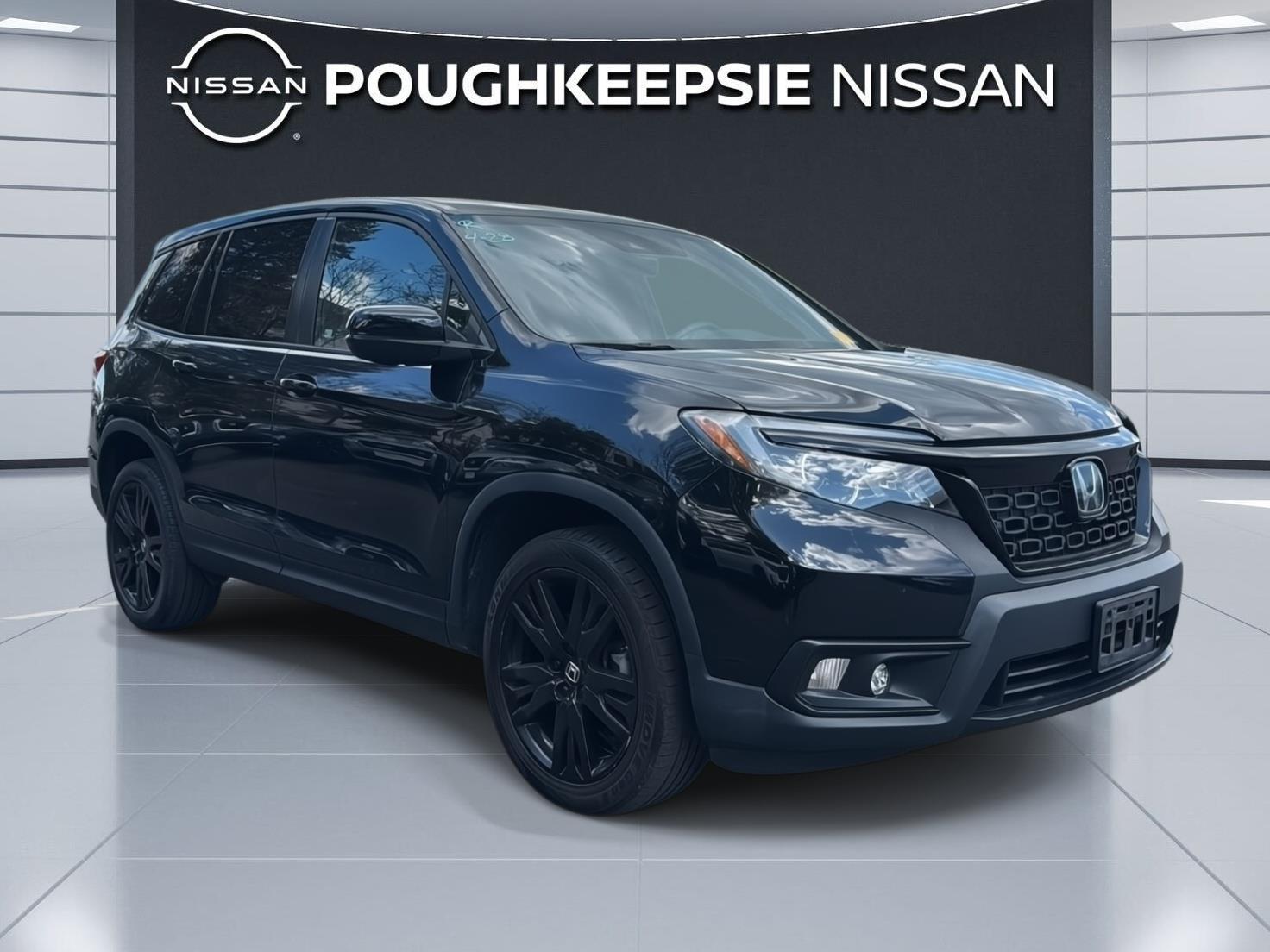 Crystal Black Pearl 2021 Honda Passport Sport AWD SUV / Crossover All-Wheel Drive 9-Speed Automatic