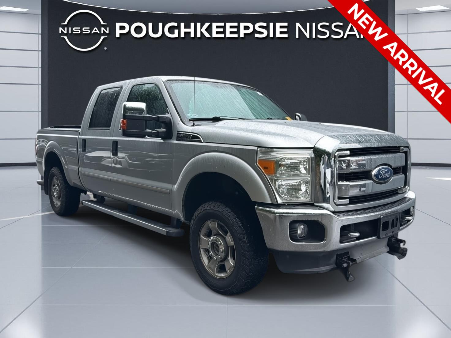 Ingot Silver Metallic 2011 Ford F-250 Super Duty Pickup Truck Four-Wheel Drive 6-Speed Automatic