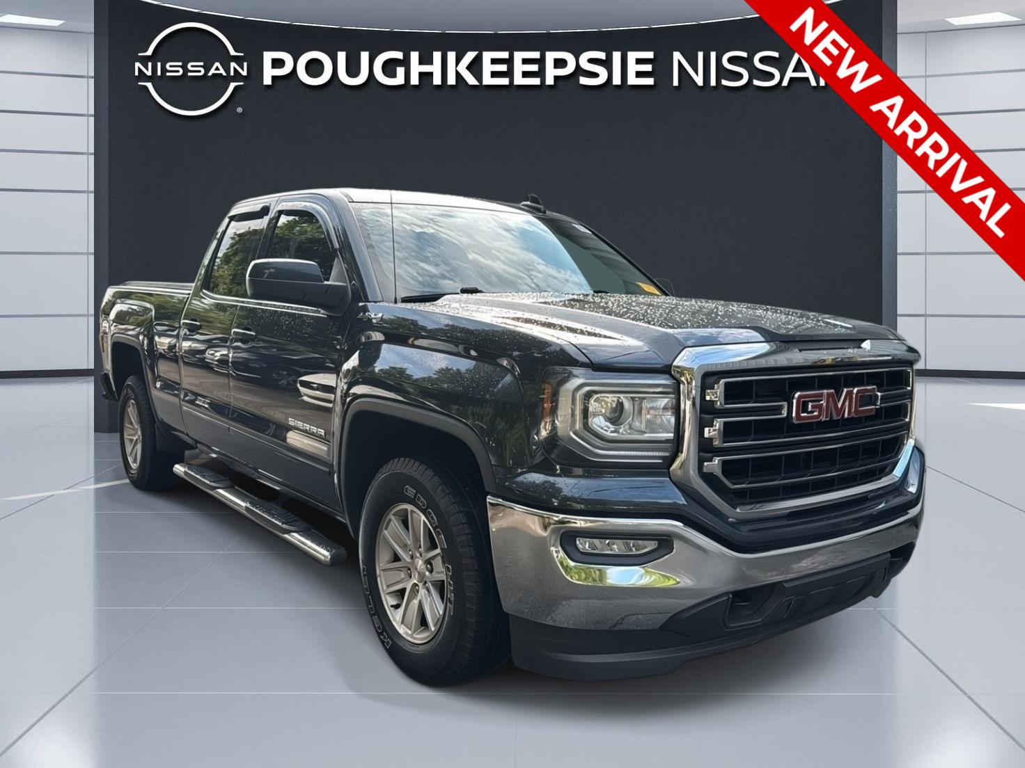 Dark Slate Metallic 2017 GMC Sierra 1500 Pickup Truck Four-Wheel Drive 6-Speed Automatic