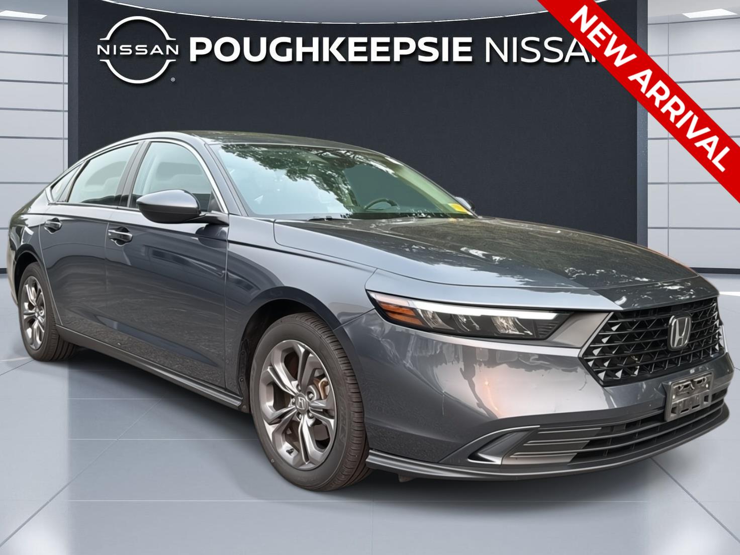 Meteorite Gray Metallic 2023 Honda Accord Sedan Front-Wheel Drive Continuously Variable Transmission