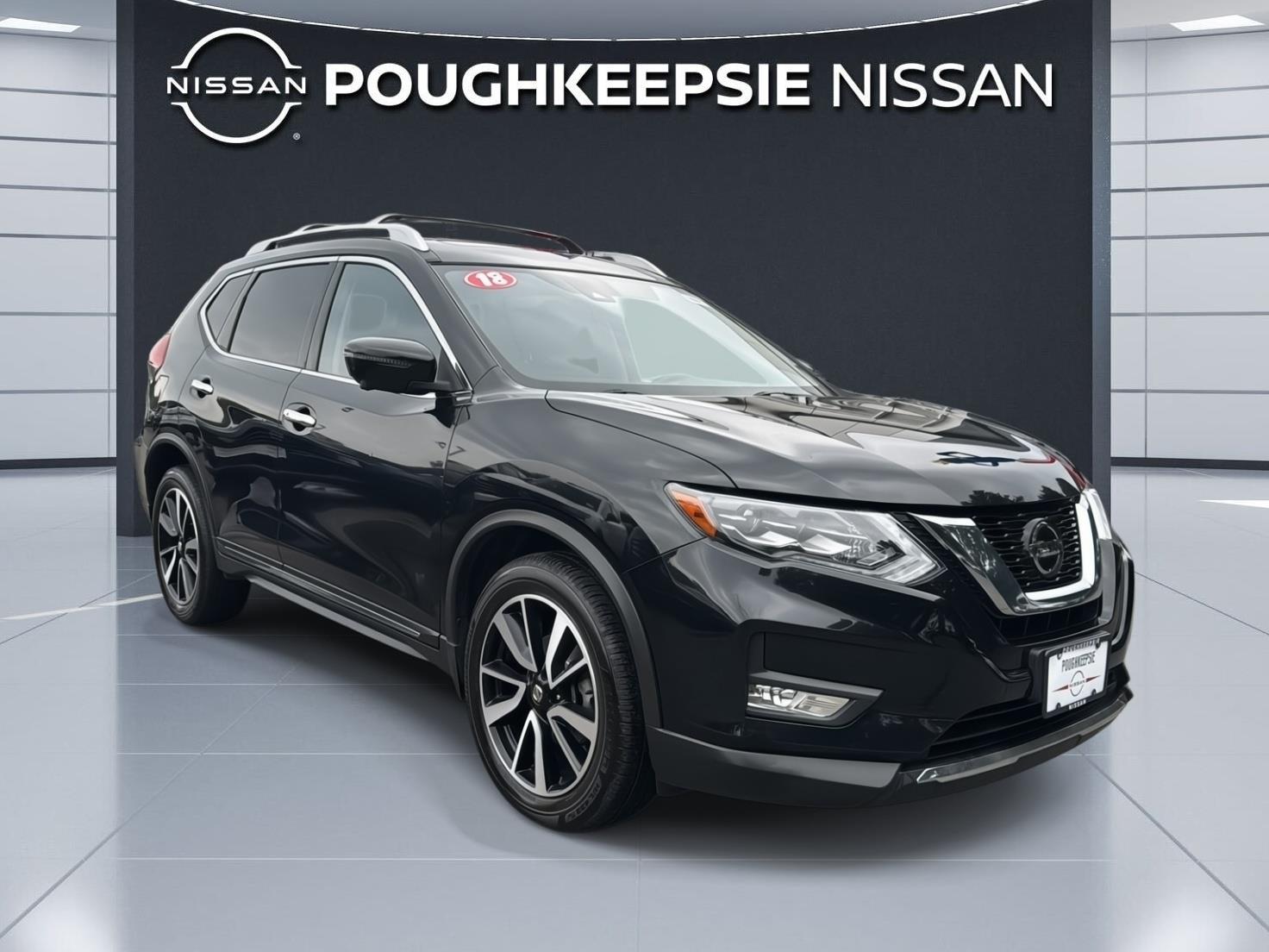 Gray (Magnetic Black) 2018 Nissan Rogue SUV / Crossover All-Wheel Drive Continuously Variable Transmission