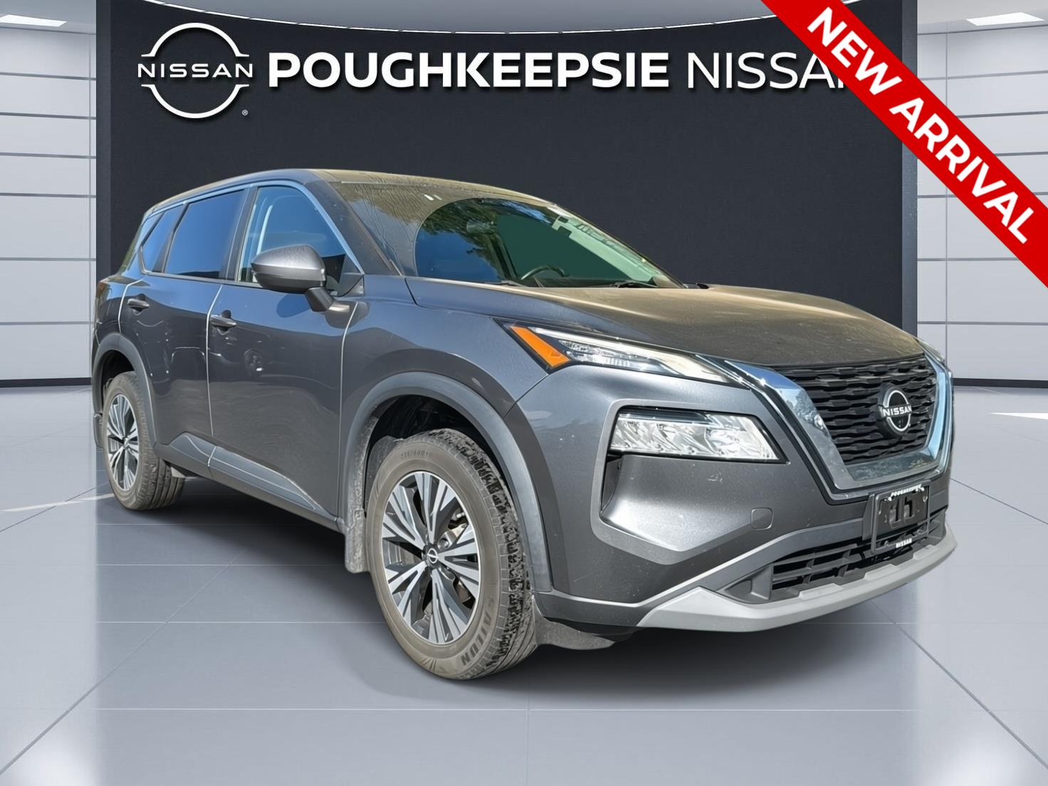Gray (Gun Metallic) 2022 Nissan Rogue SUV / Crossover All-Wheel Drive Continuously Variable Transmission