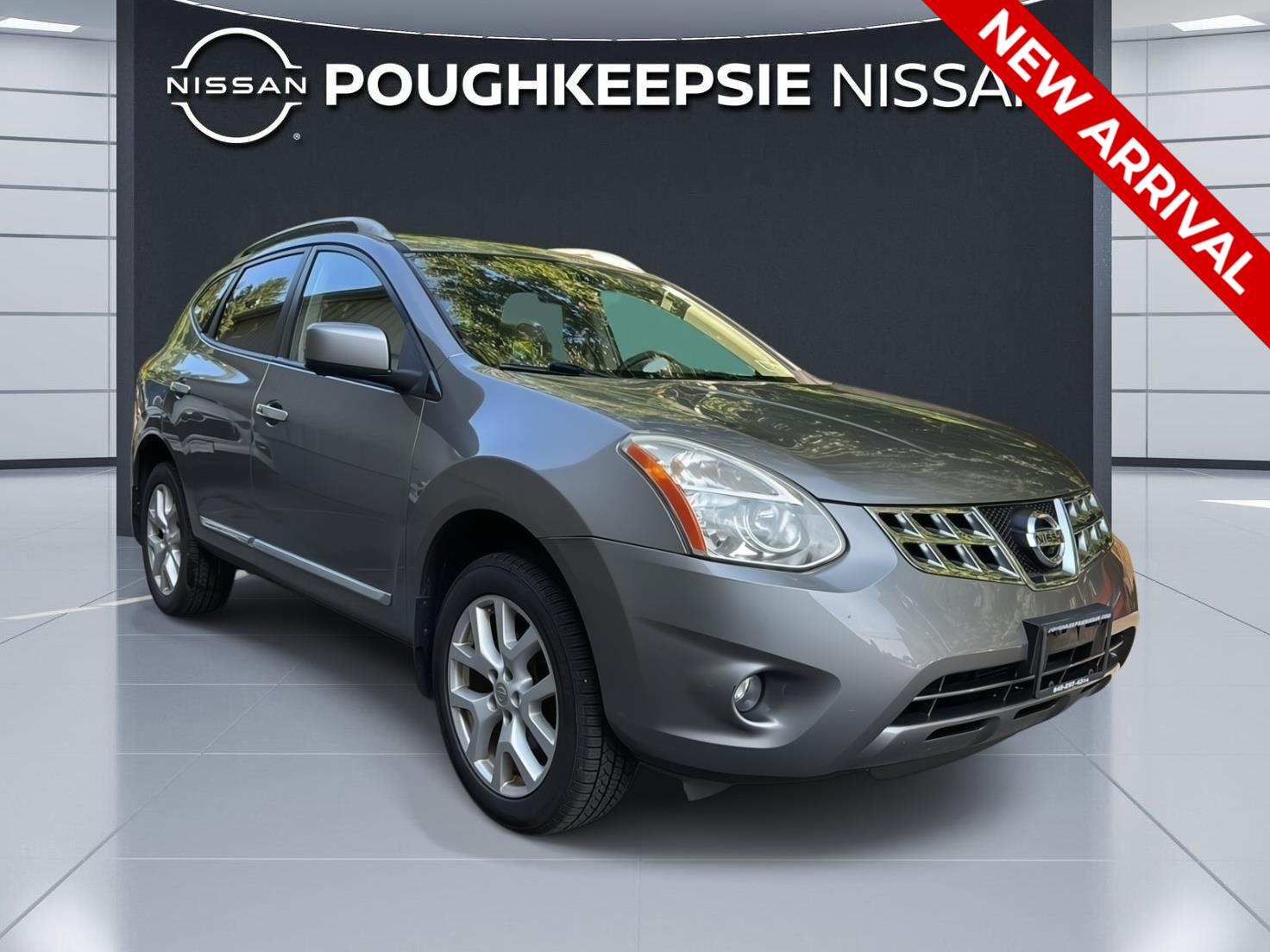 Gray (Platinum Graphite) 2013 Nissan Rogue SUV / Crossover All-Wheel Drive Continuously Variable Transmission