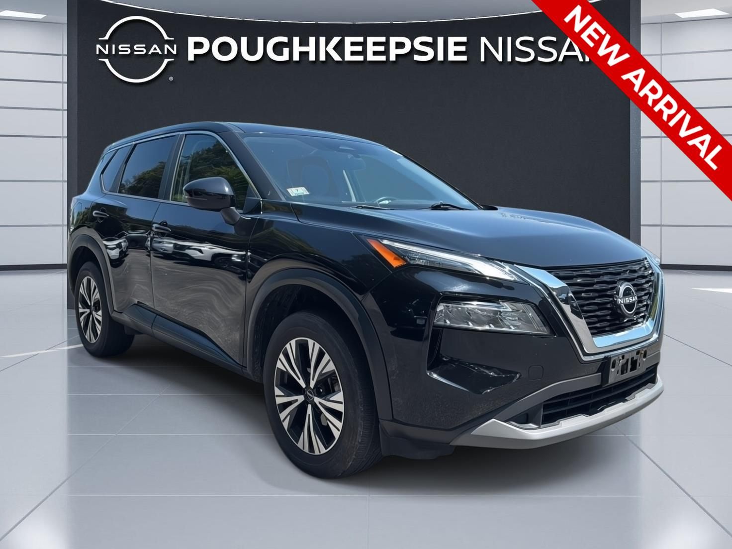 Super Black 2022 Nissan Rogue SUV / Crossover All-Wheel Drive Continuously Variable Transmission