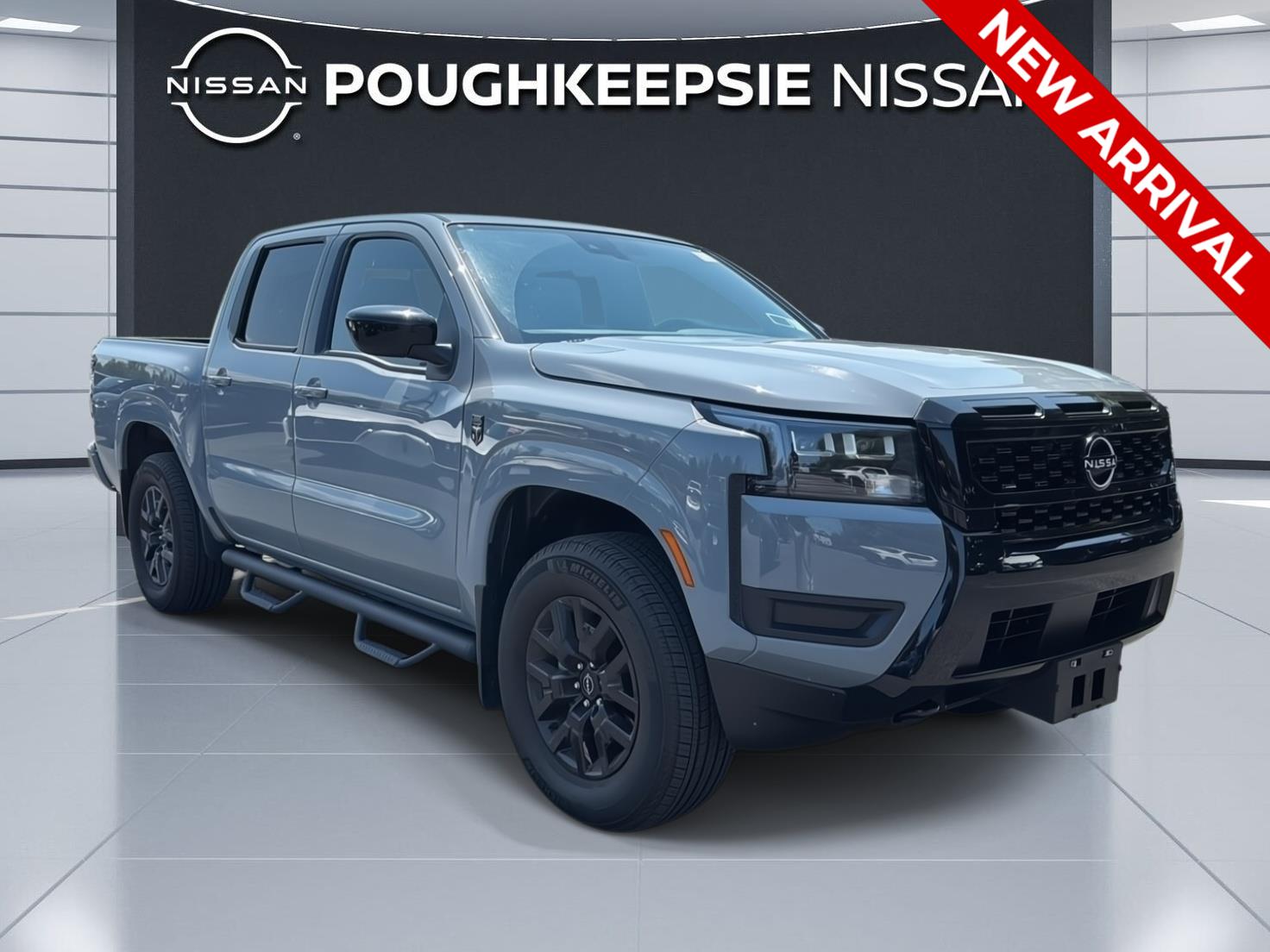 Boulder Gray Pearl 2026 Nissan Frontier Pickup Truck Four-Wheel Drive Automatic