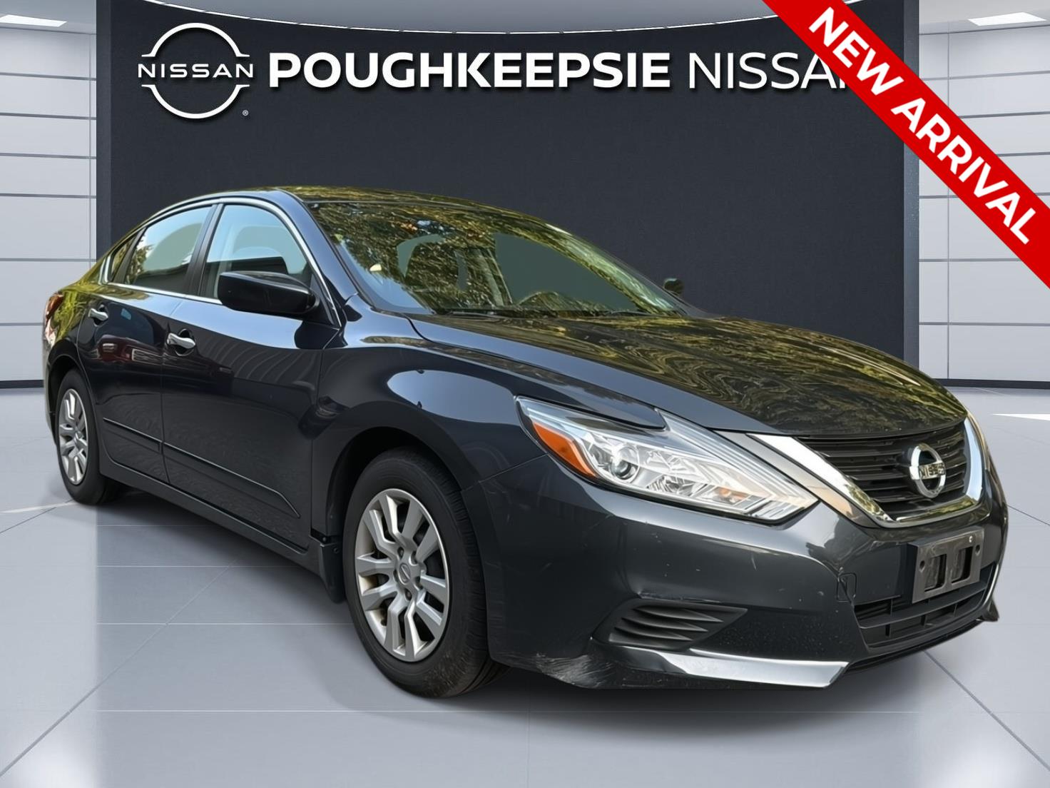 Storm Blue 2017 Nissan Altima Sedan Front-Wheel Drive Continuously Variable Transmission