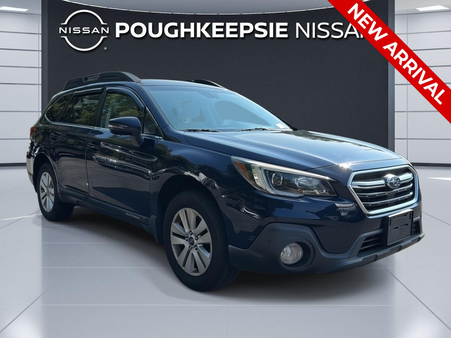 Dark Blue Pearl 2018 Subaru Outback Wagon All-Wheel Drive Continuously Variable Transmission